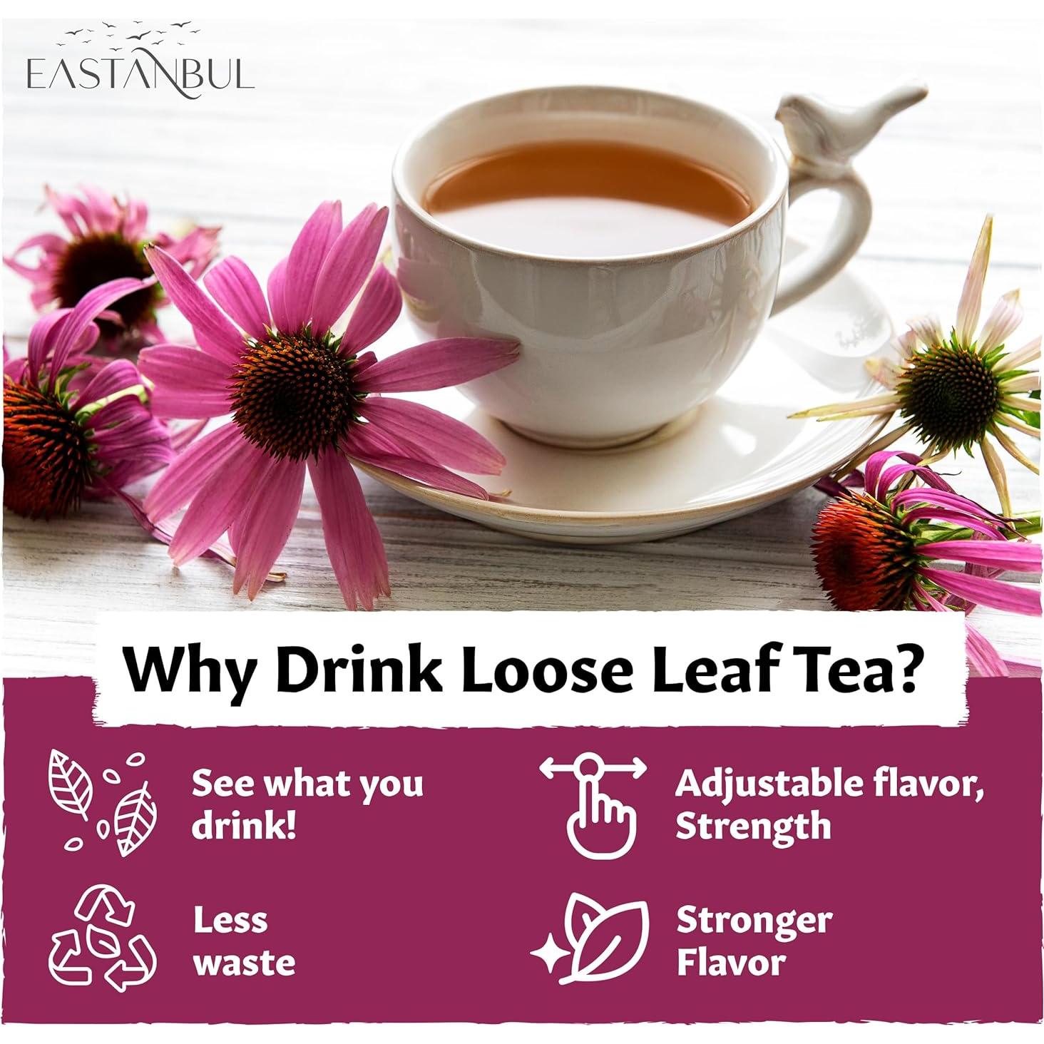 Echinacea Purpurea Eastanbul 119g - Té Herbal Natural Sin OGM