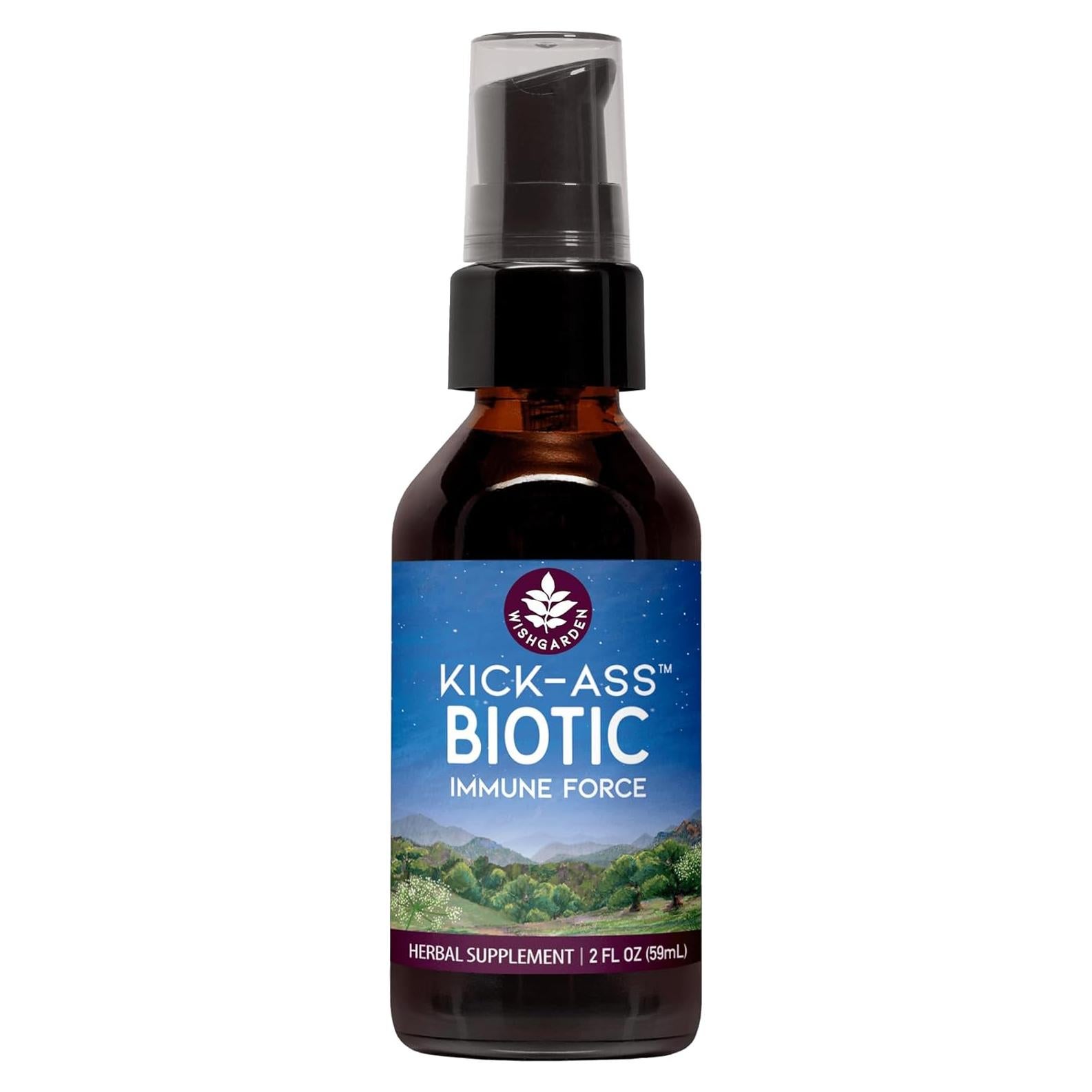 Kick-Ass Biotic WishGarden 60ml - Suplemento Inmunológico Herbal