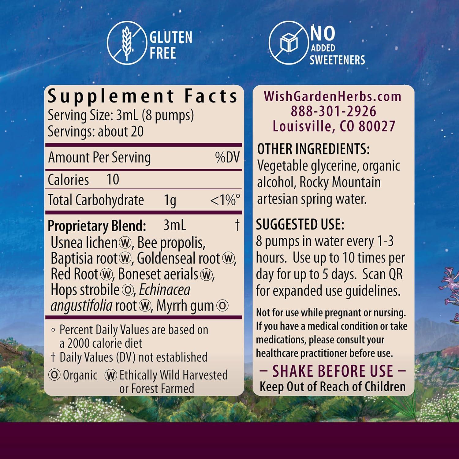 Kick-Ass Biotic WishGarden 60ml - Suplemento Inmunológico Herbal