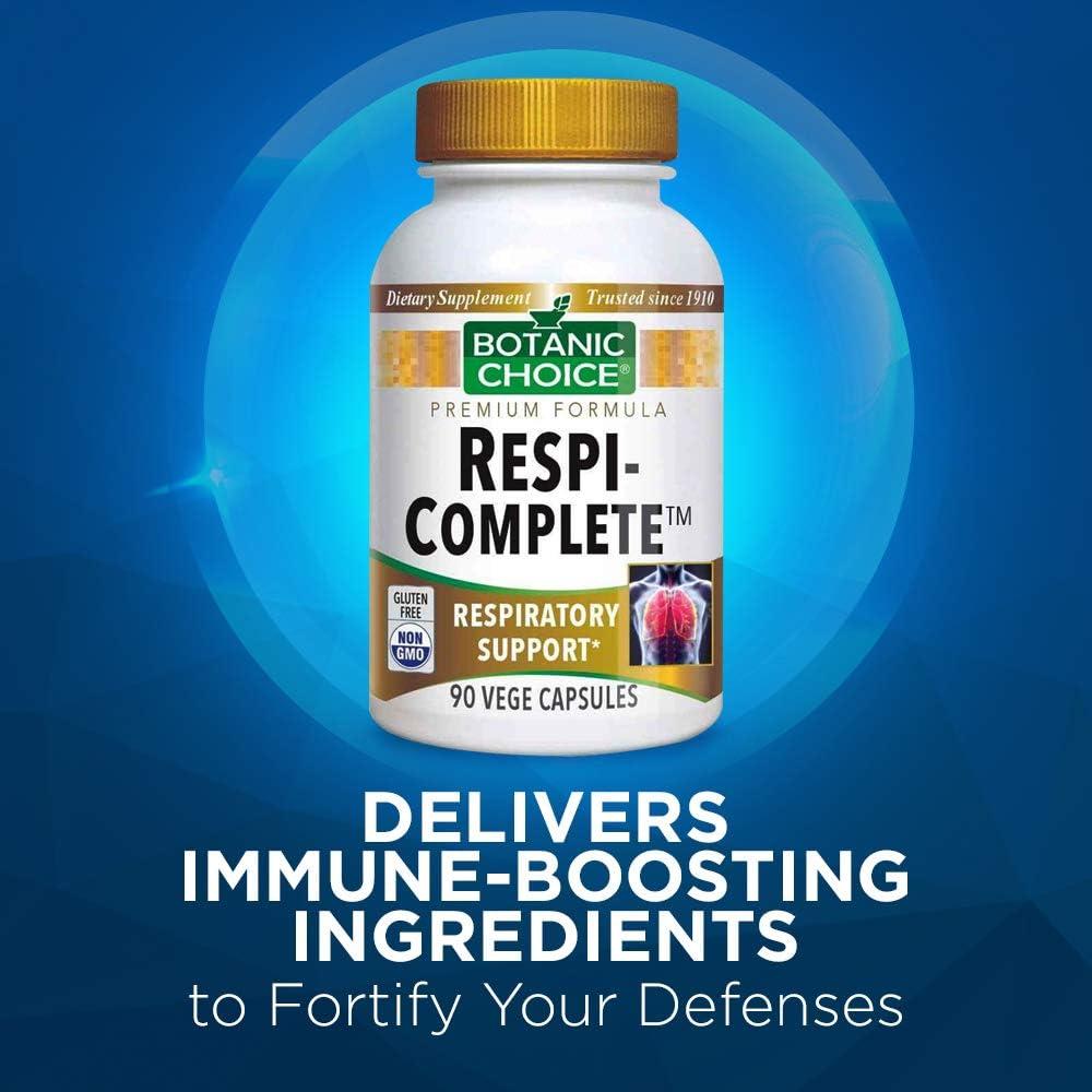Suplemento Respiratorio Botanic Choice Respi-Complete 90 Cápsulas