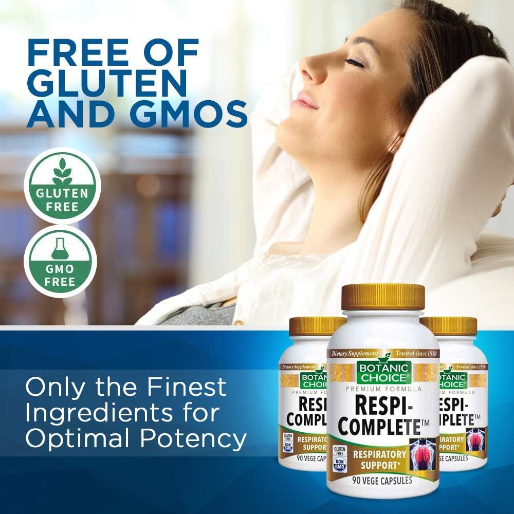 Suplemento Respiratorio Botanic Choice Respi-Complete 90 Cápsulas