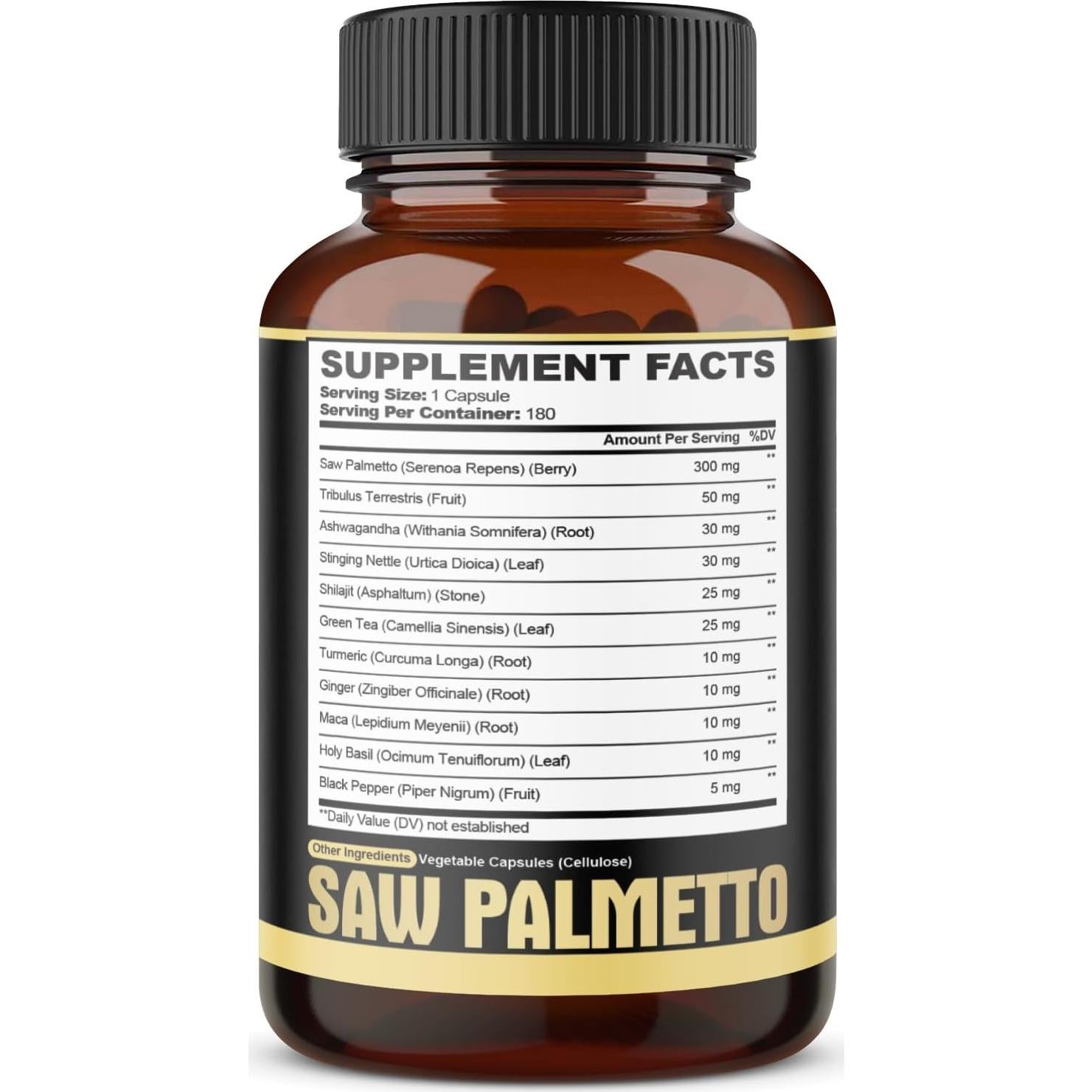 Cápsulas de Saw Palmetto Agobi 11 en 1 - 180 Unidades