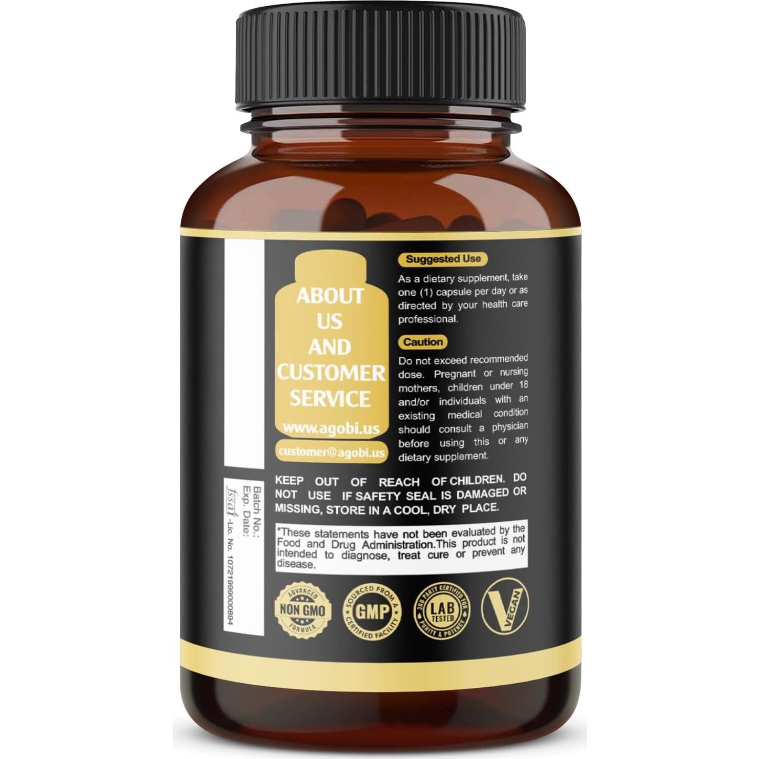 Cápsulas de Saw Palmetto Agobi 11 en 1 - 180 Unidades