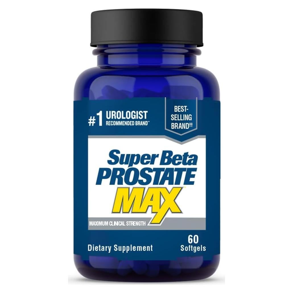 Suplemento Prostático Super Beta Prostate Max 60 Cápsulas