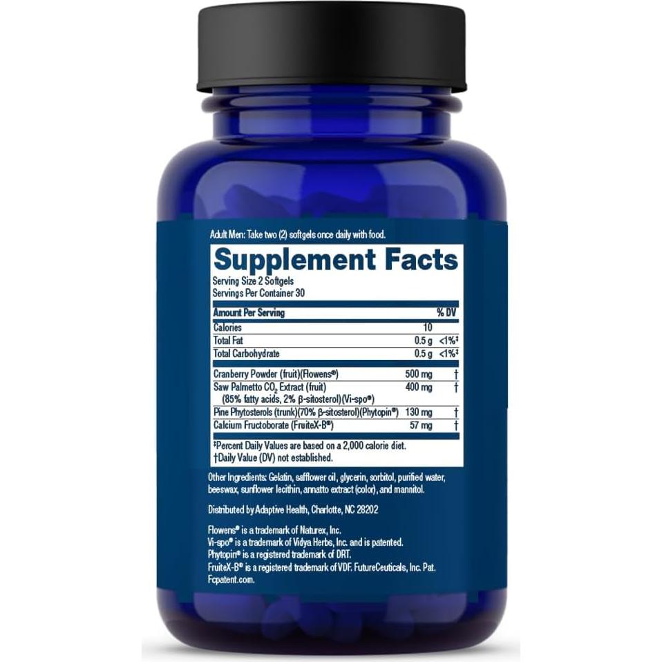 Suplemento Prostático Super Beta Prostate Max 60 Cápsulas