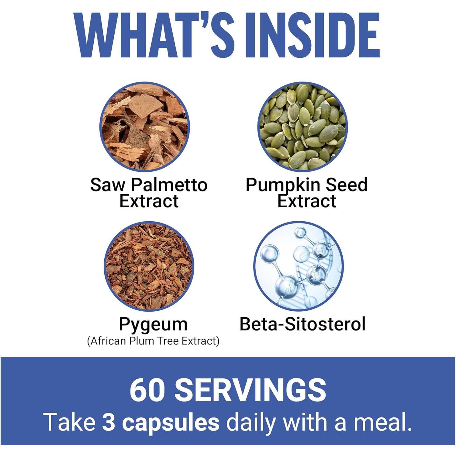 Suplemento Force Factor Próstata Avanzada 180 Tabletas