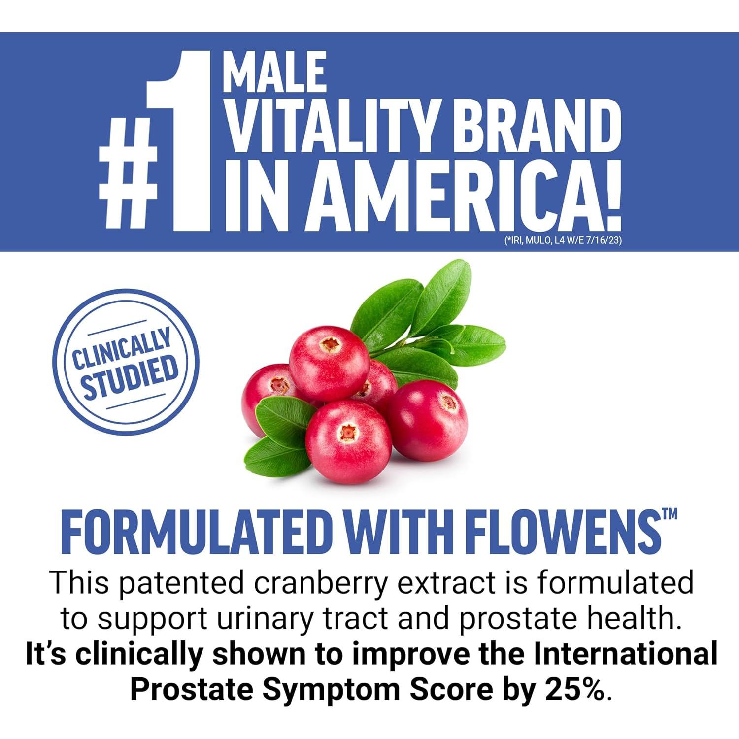 Suplemento Force Factor Próstata Avanzada 180 Tabletas