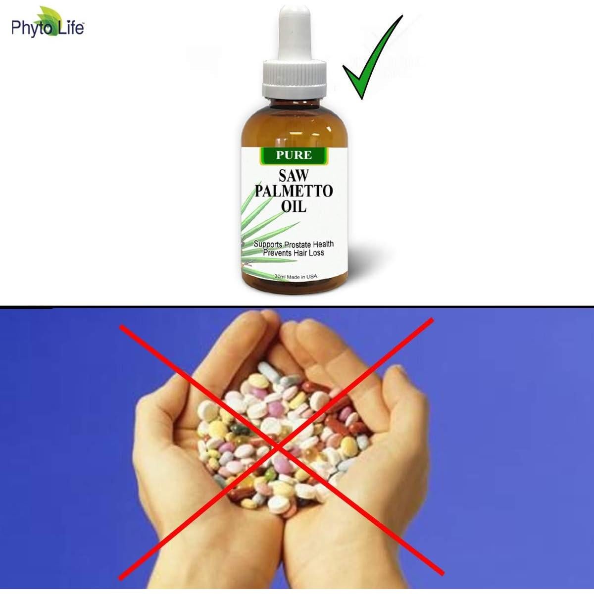 Aceite de Palma Enana Pura Orgánico 30 ml - Apoyo Prostático