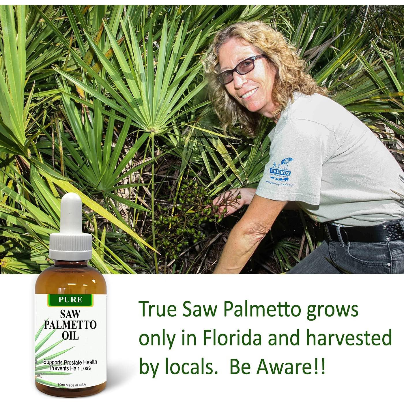 Aceite de Palma Enana Pura Orgánico 30 ml - Apoyo Prostático