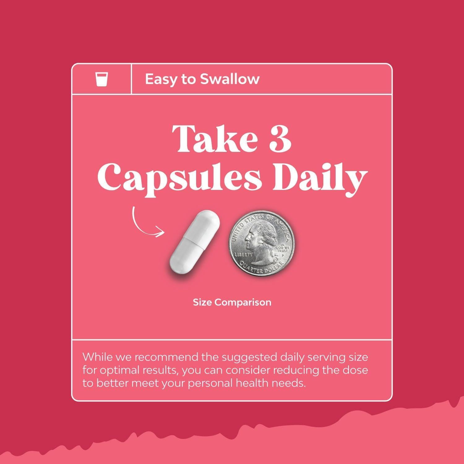 Suplemento Herbal Natures Craft para Menopausia y Cabello