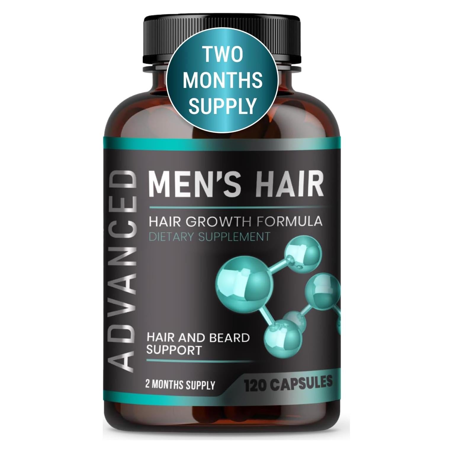 Suplemento Crecimiento Cabello Hombres NutraPro 120 Cápsulas