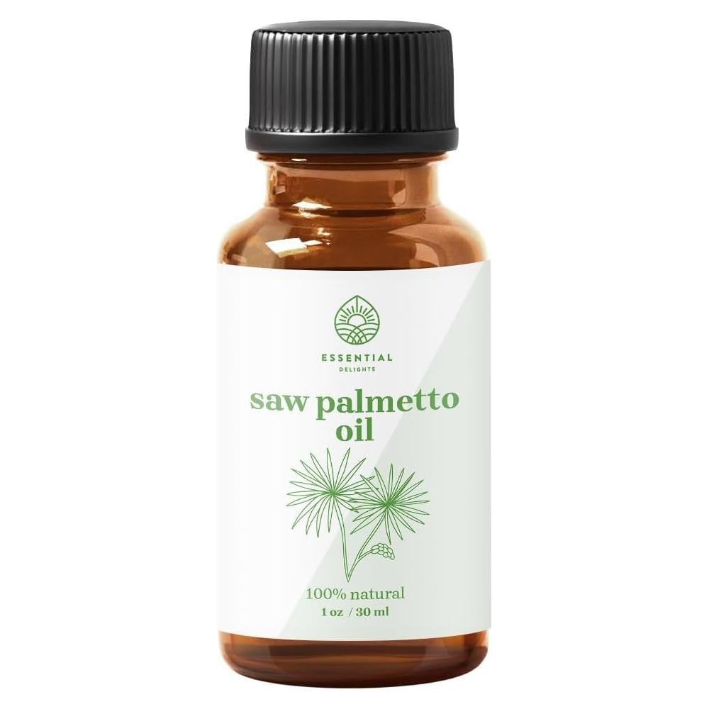 Aceite de Saw Palmetto Delicias Esenciales 29.57 ml - Vegano