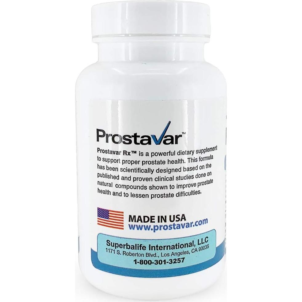 Suplemento Prostático Prostavar - 90 Cápsulas con Palma Enana