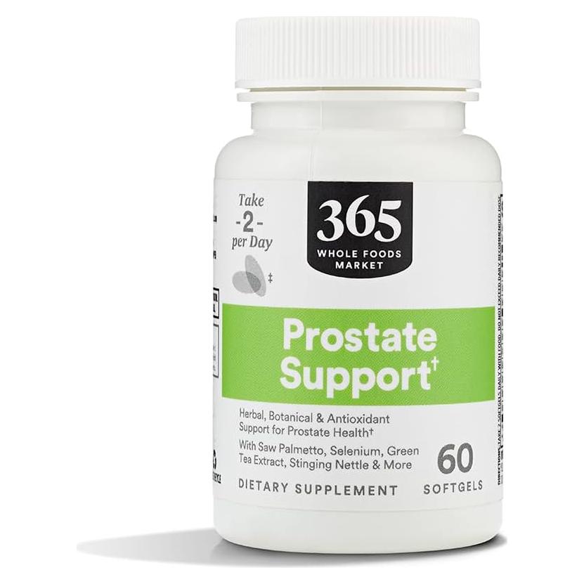 Soporte para la Próstata 365 Whole Foods Market 60 Gelatinas