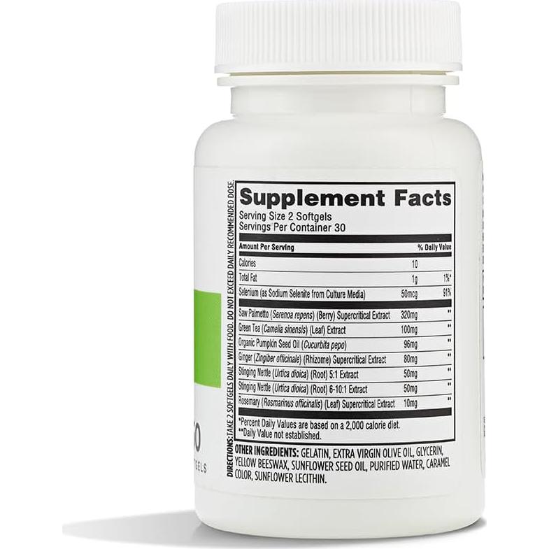 Soporte para la Próstata 365 Whole Foods Market 60 Gelatinas