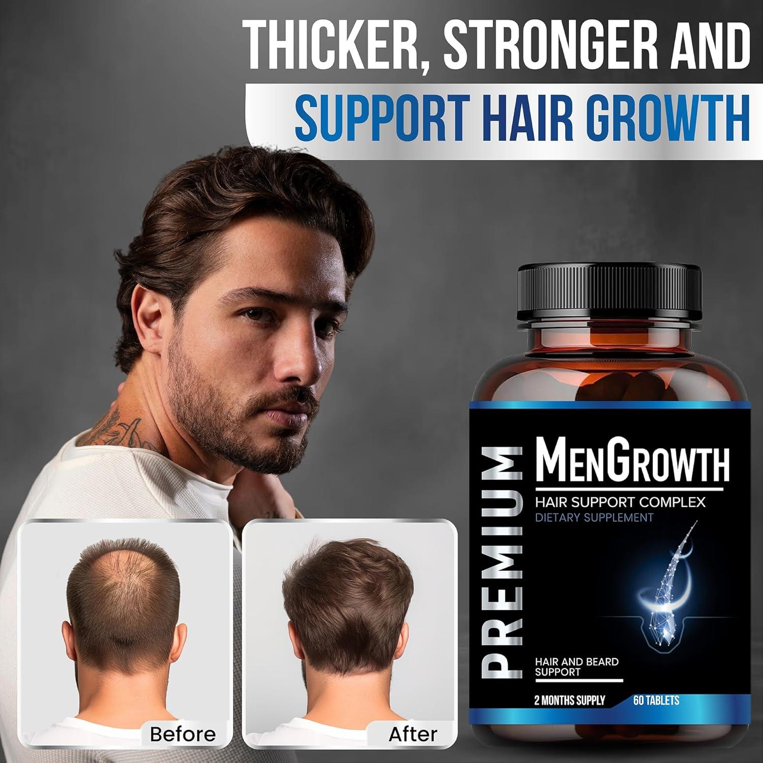 Vitaminas para Crecimiento de Cabello y Barba NutraPro 60 Tabletas