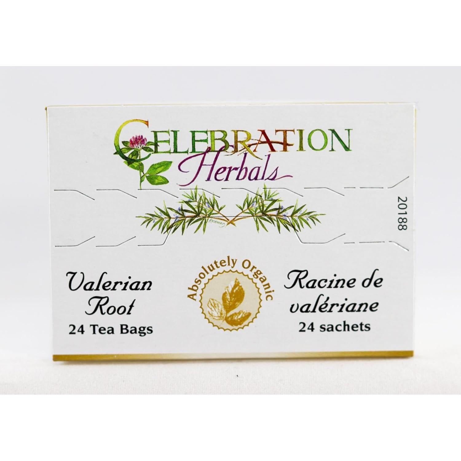 Té de Hierbas Raíz de Valeriana Celebration Herbals 24 Unidades