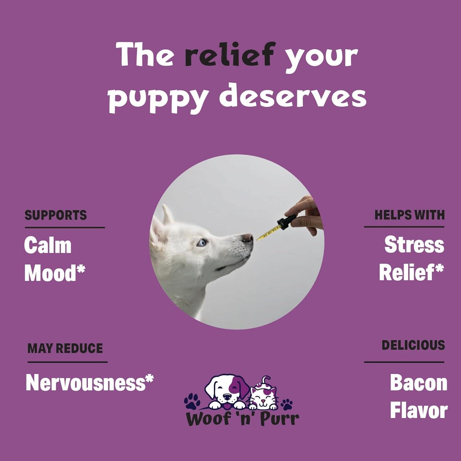 Tintura de Raíz de Valeriana para Perros Woof 'n' Purr 30 ml