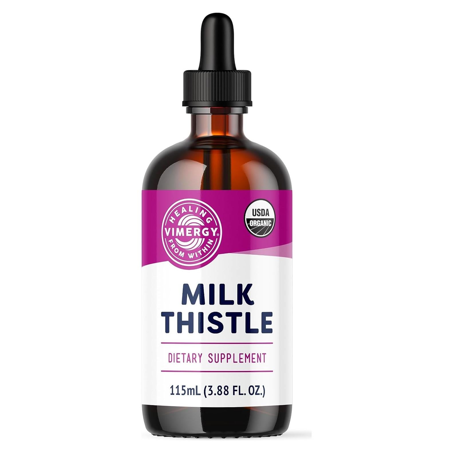 Vimergy Cardo Mariano Líquido Orgánico 115 mL - Apoyo Hepático