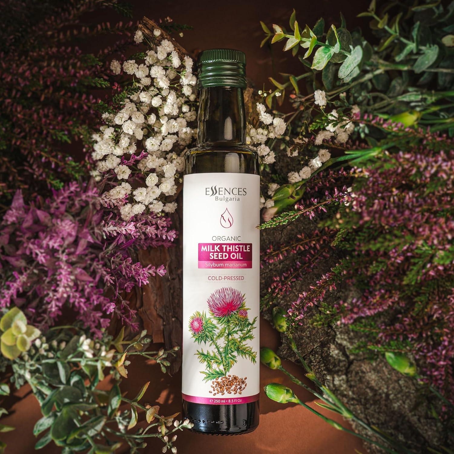 Aceite de Cardo Mariano Orgánico Essences Bulgaria 250ml - 100% Natural