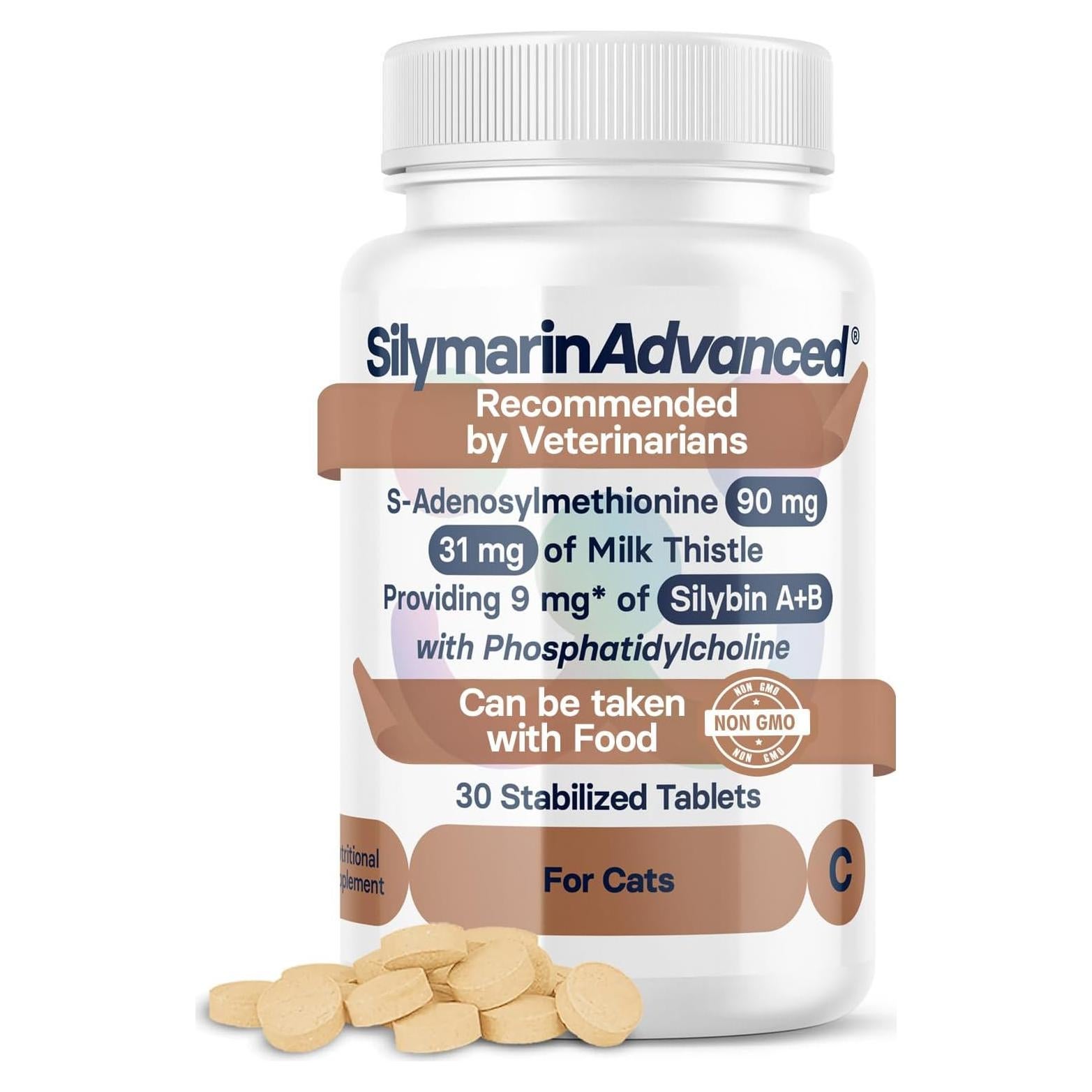 Suplemento Hepático para Gatos Vet Perfect - 30 Tabletas