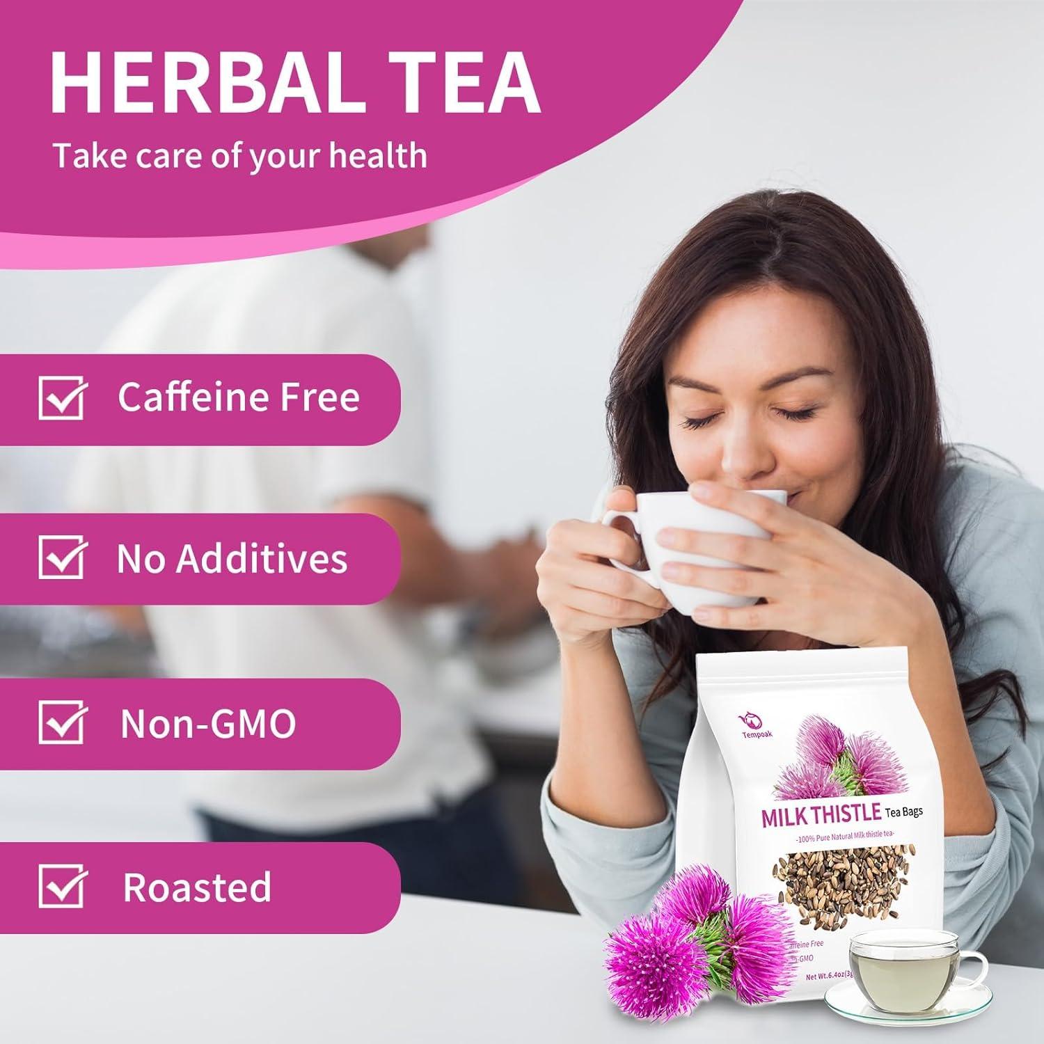 Té Herbal de Cardo Lechero Tempoak - 60 Bolsitas 181 g