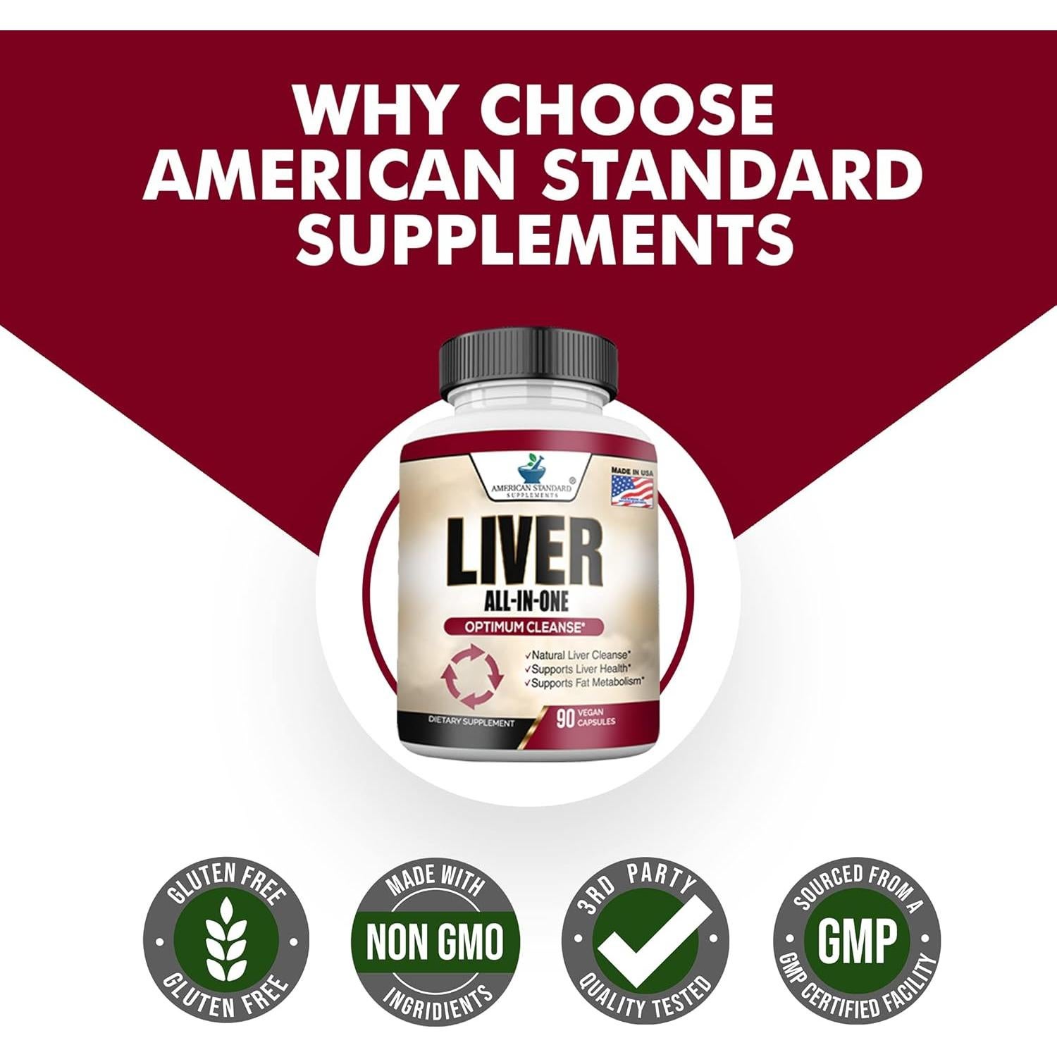 Suplemento Desintoxicante para Hígado American Standard 91g