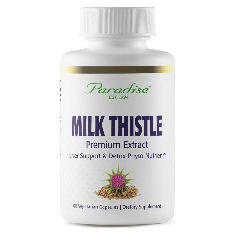 Extracto de Cardo Mariano Hierbas del Paraíso 60 Cápsulas Veganas