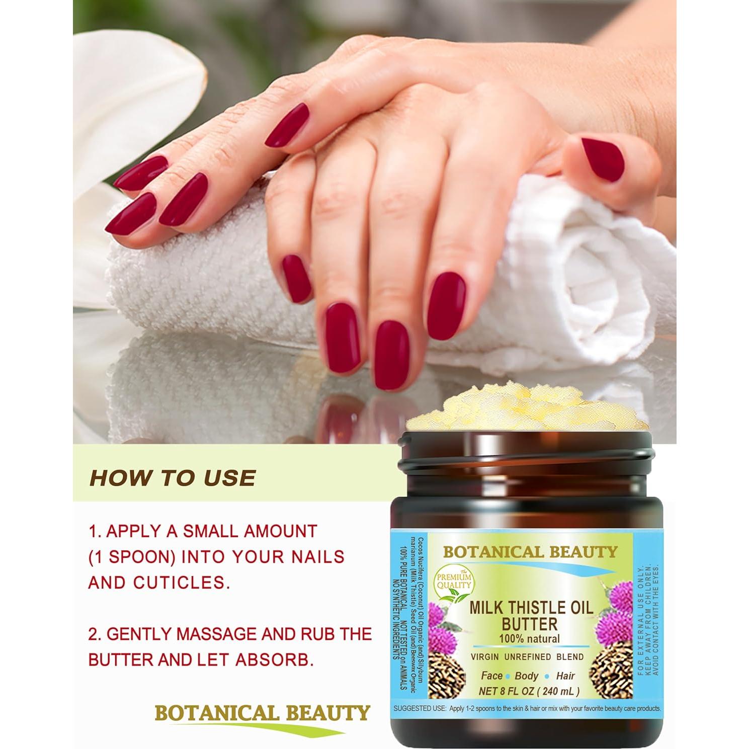 Manteca de Aceite de Cardosanto 100% Natural 236.6 ml