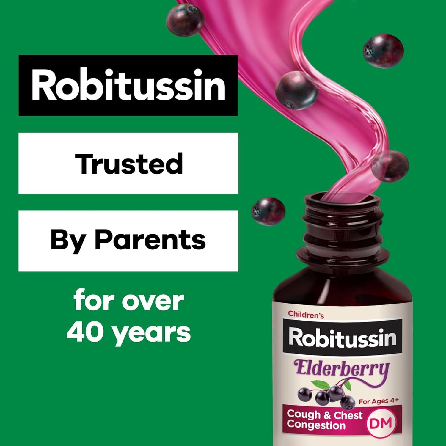 Robitussin Jarabe para la Tos Infantil 118 ml - Alivio Congestión