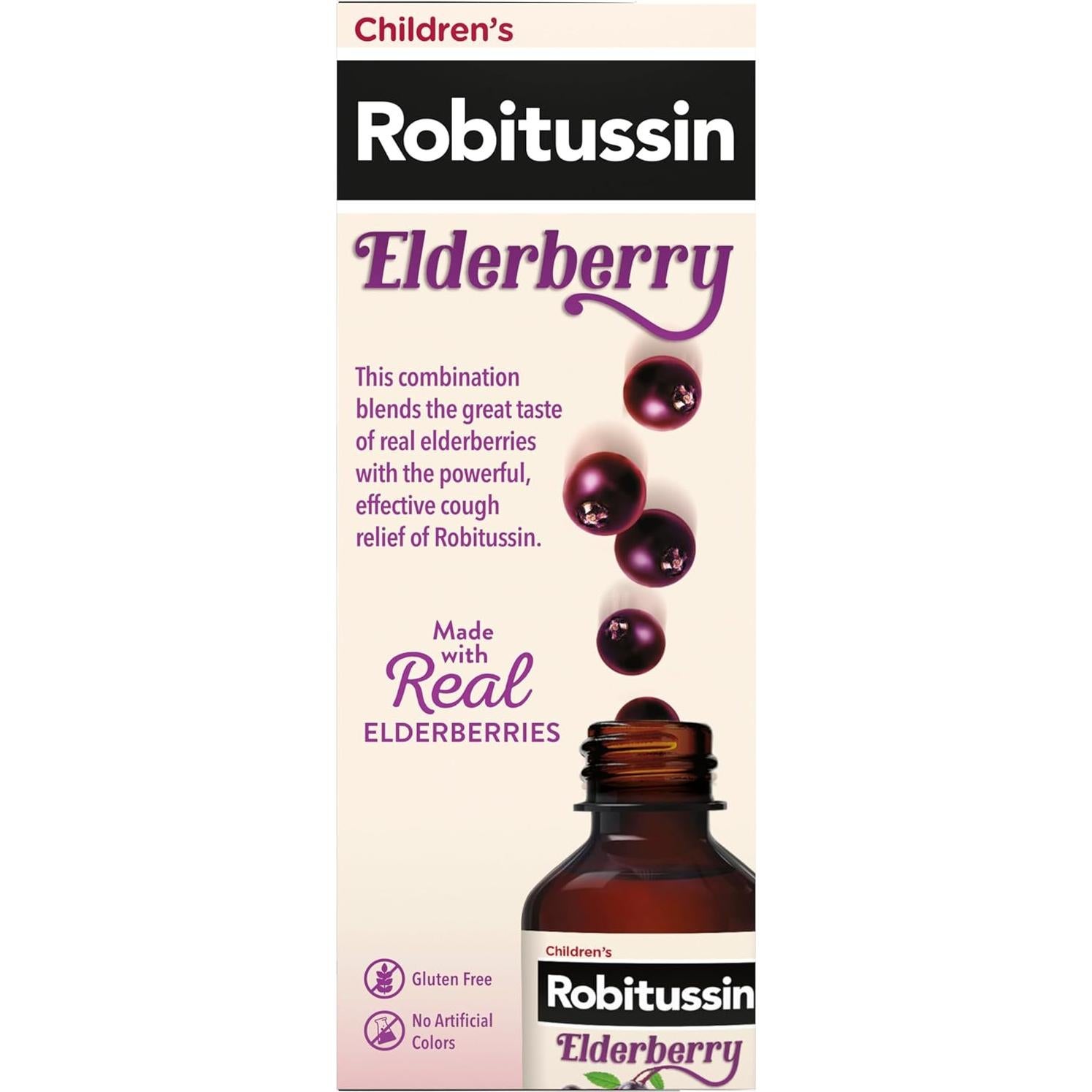 Robitussin Jarabe para la Tos Infantil 118 ml - Alivio Congestión