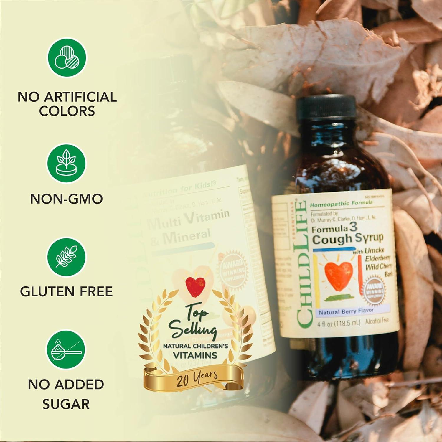 Jarabe para la Tos Infantil ChildLife 118 ml - Alivio Natural