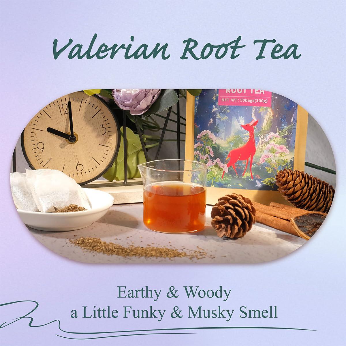 Bolsitas de Té de Raíz de Valeriana WT WEETEE 50 Unidades