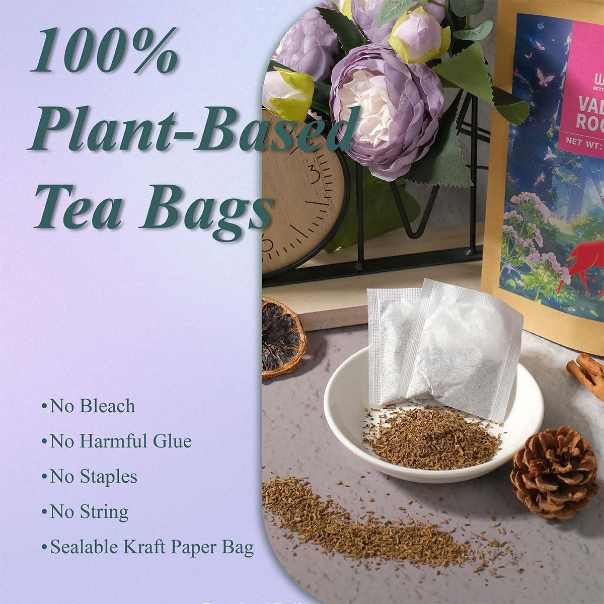 Bolsitas de Té de Raíz de Valeriana WT WEETEE 50 Unidades