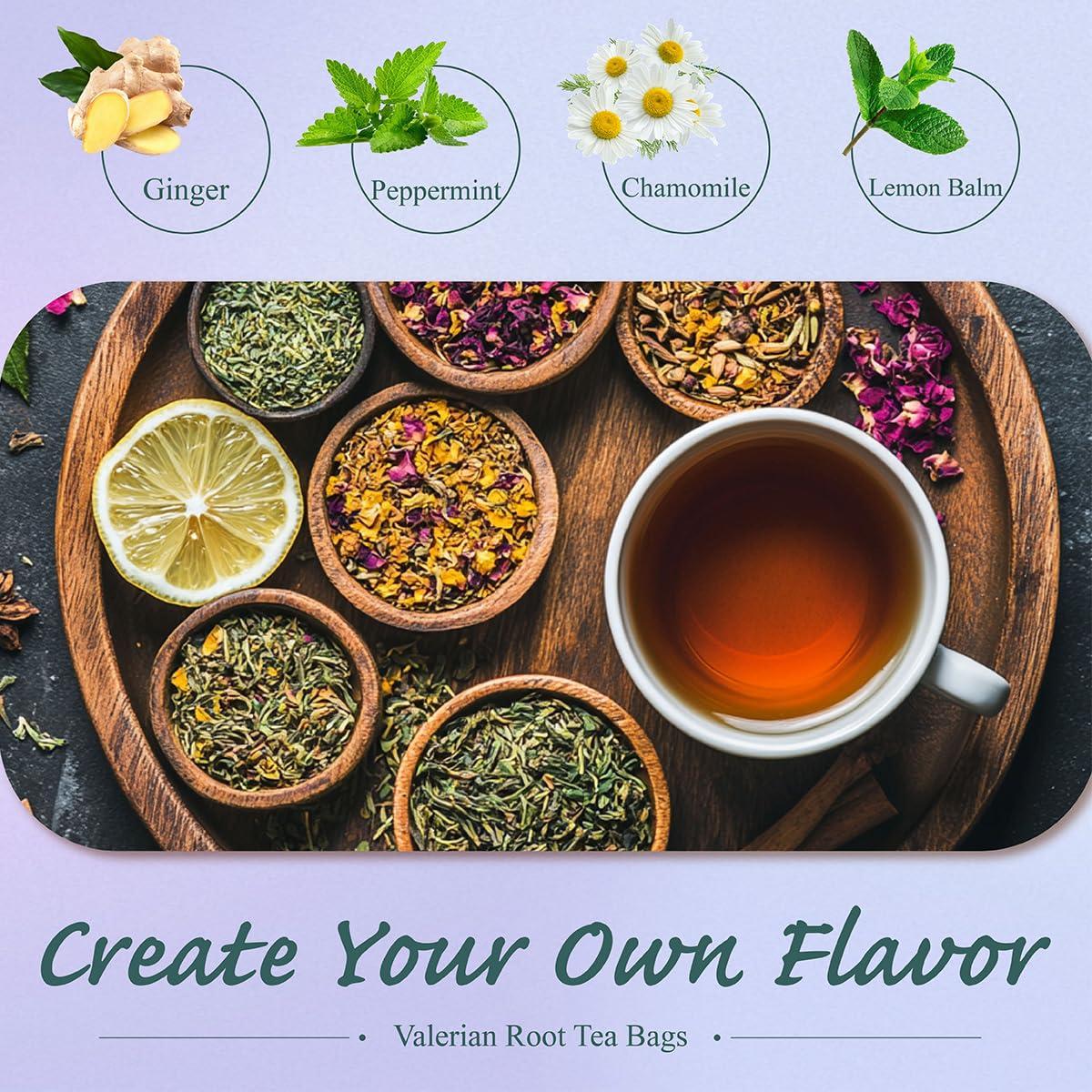 Bolsitas de Té de Raíz de Valeriana WT WEETEE 50 Unidades