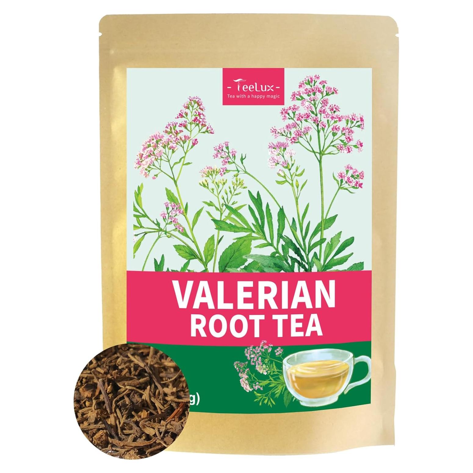 Té de Raíz de Valeriana TeeLux 454g - Sin Cafeína, Natural