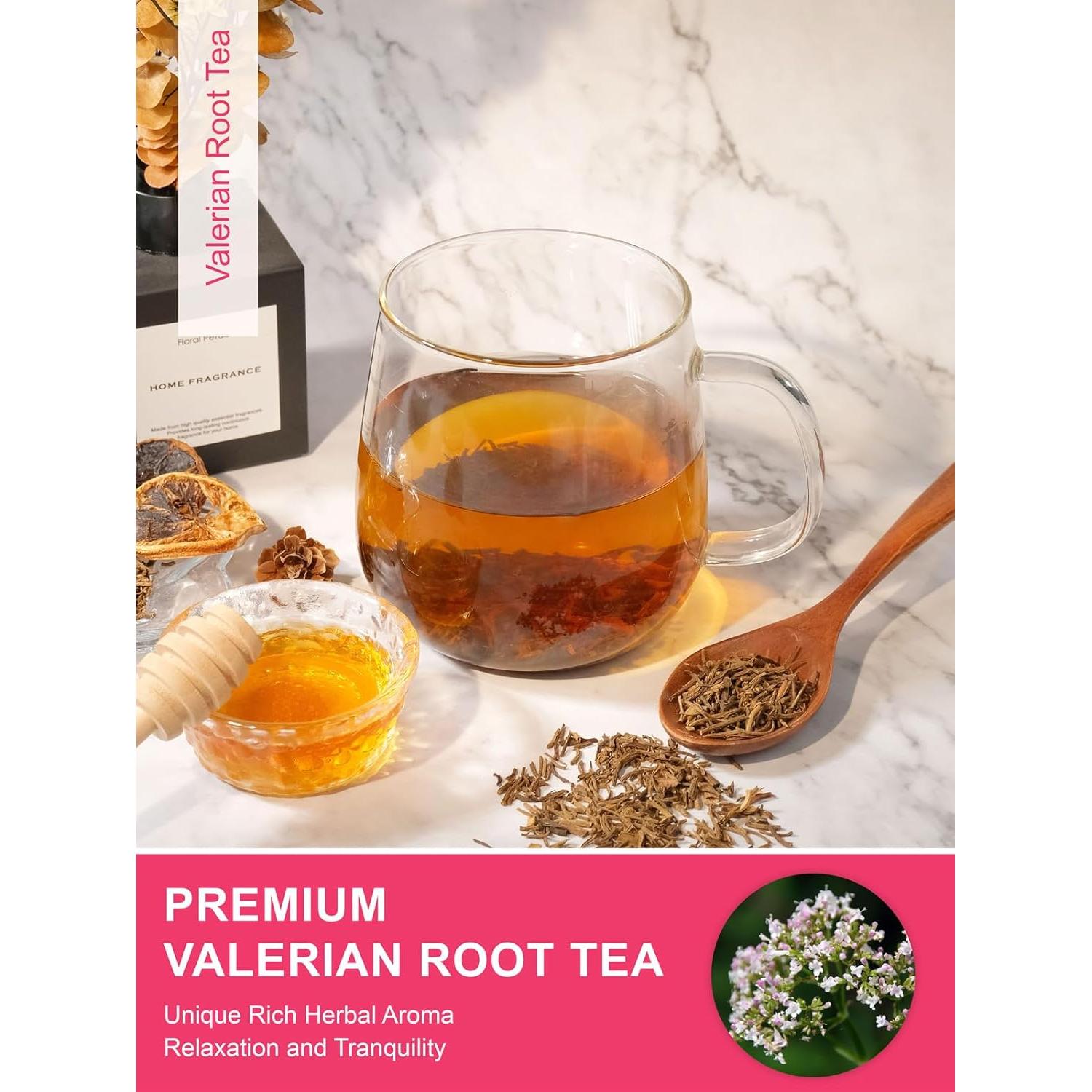 Té de Raíz de Valeriana TeeLux 454g - Sin Cafeína, Natural