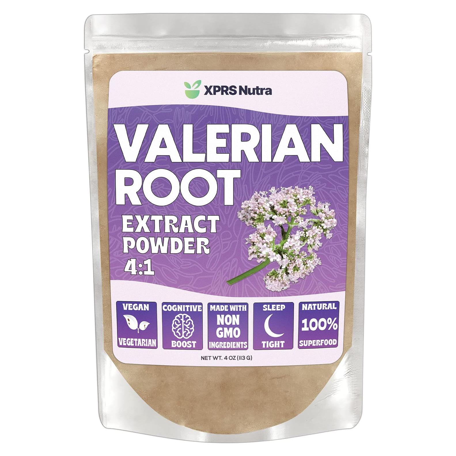 XPRS Nutra Extracto de Raíz de Valeriana en Polvo 113g - Vegano