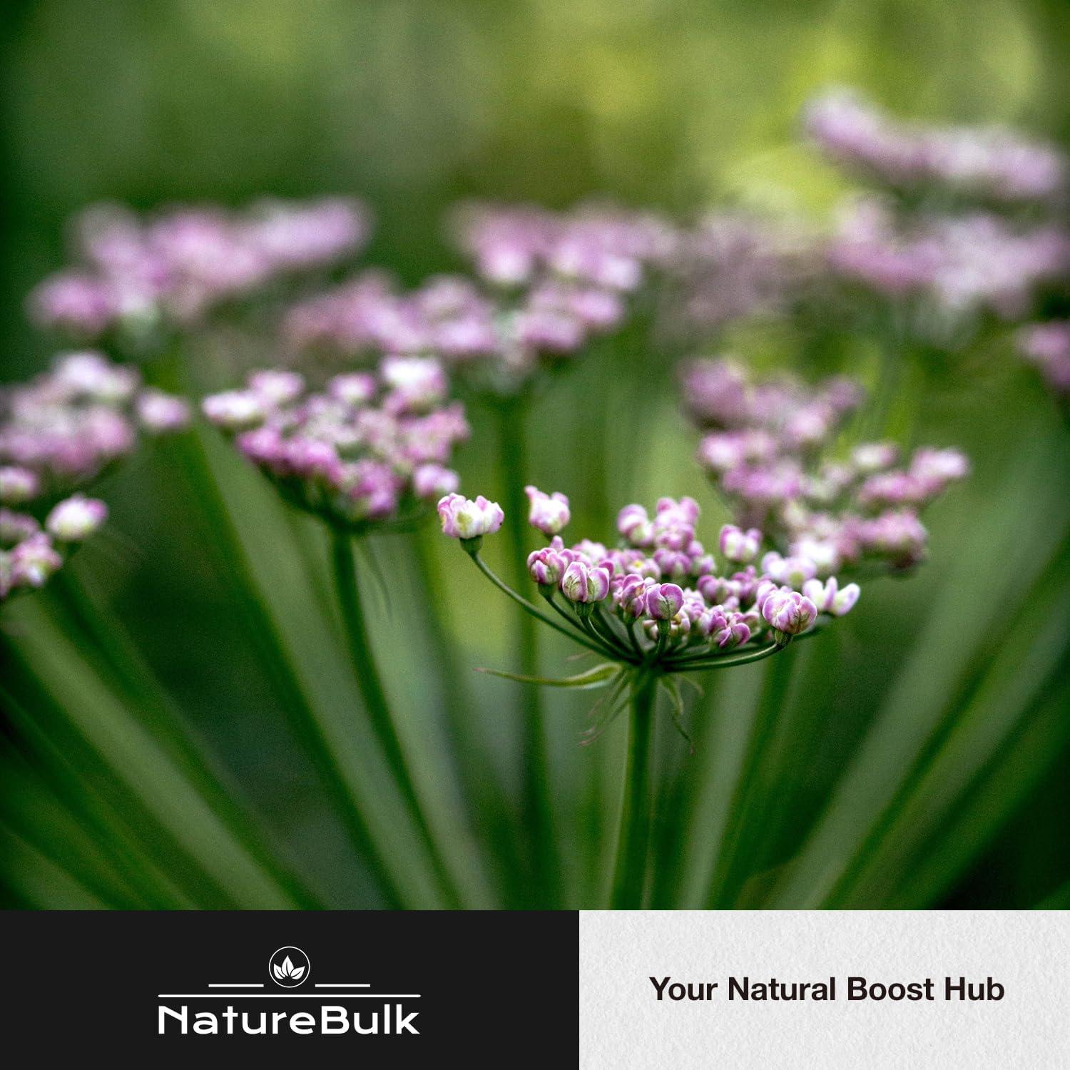 Cápsulas de raíz de valeriana NatureBulk 10000mg - 120 unidades