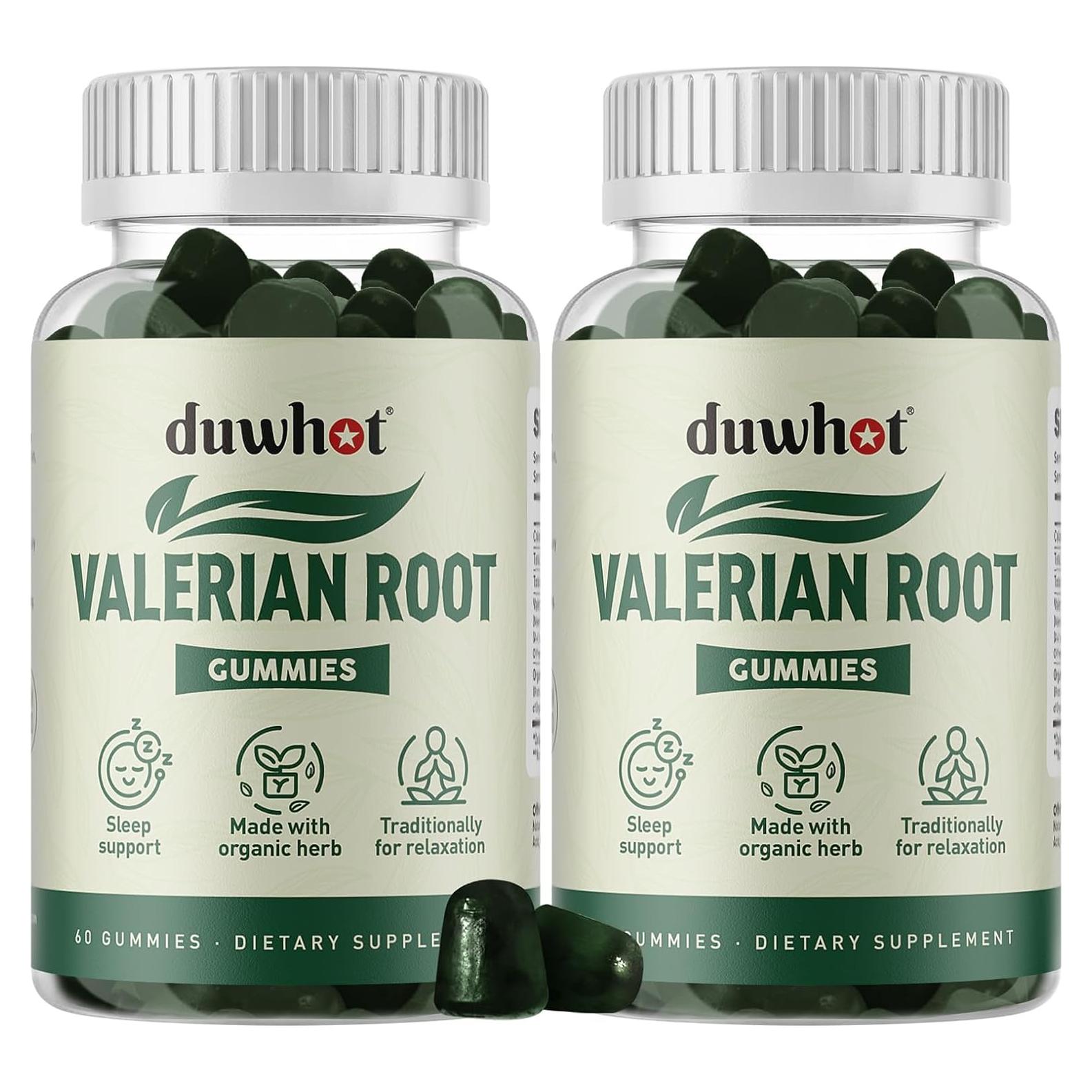 Gomitas de Raíz de Valeriana Orgánica Newtrisland 120 Unidades