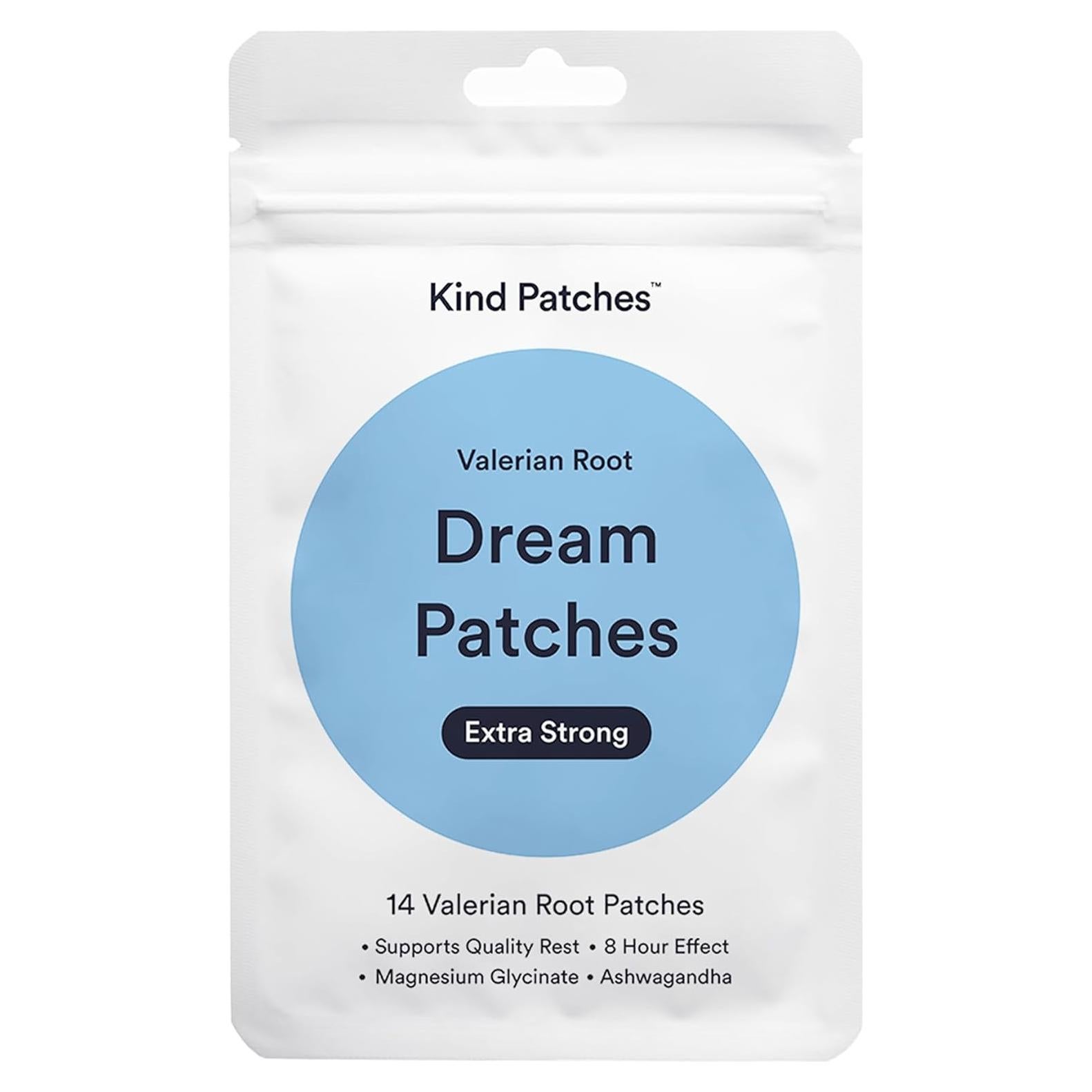 Parche para Dormir Kind Patches - Raíz de Valeriana Extra Fuerte - 14 Unidades
