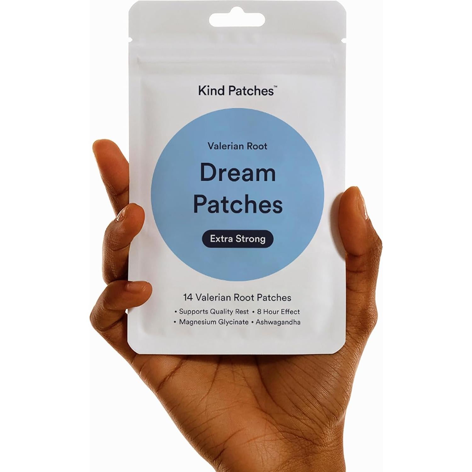 Parche para Dormir Kind Patches - Raíz de Valeriana Extra Fuerte - 14 Unidades