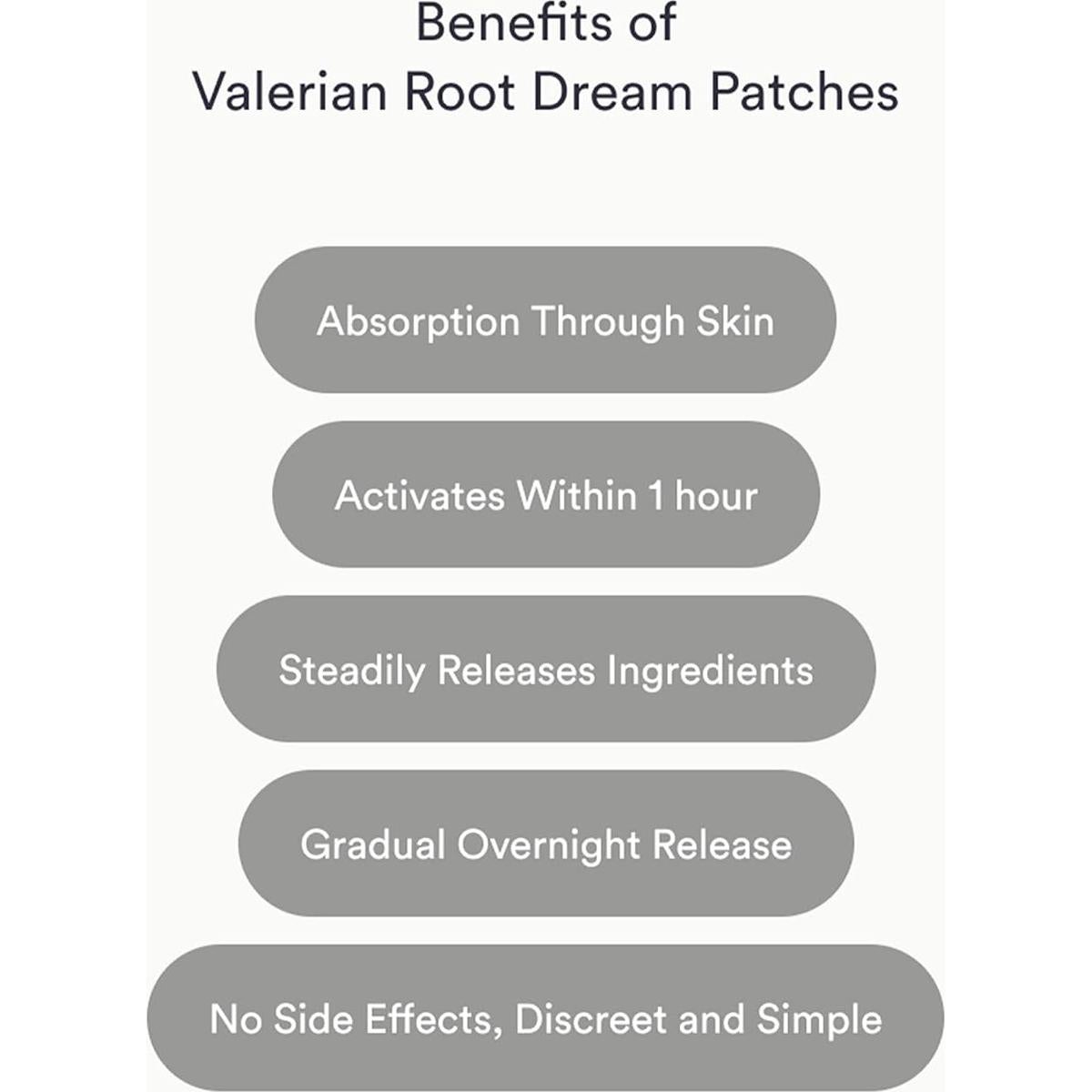 Parche para Dormir Kind Patches - 30 Unidades con Valeriana y Magnesio