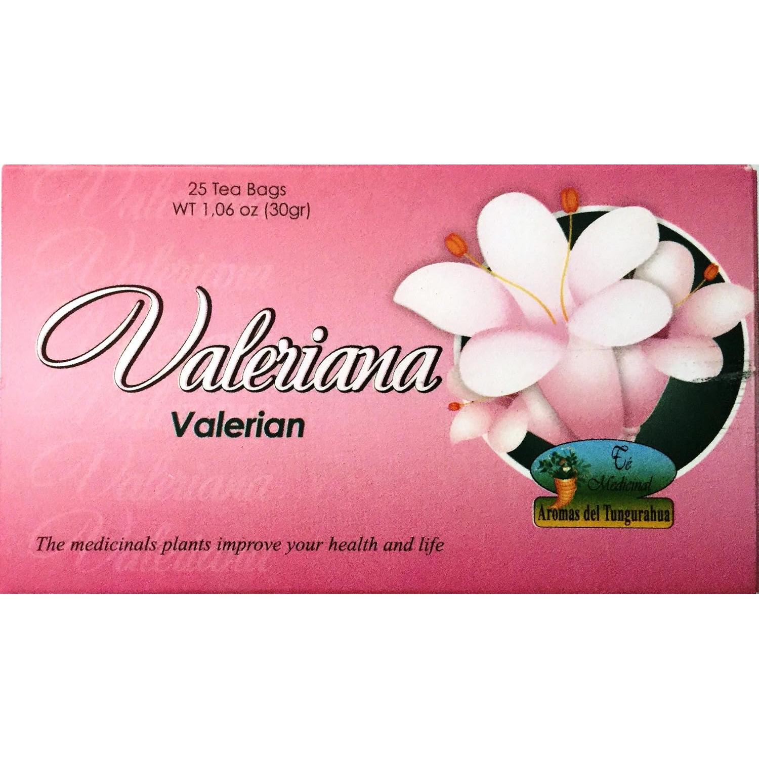 Té de Valeriana 100% Natural FabSaa - 50 Bolsas