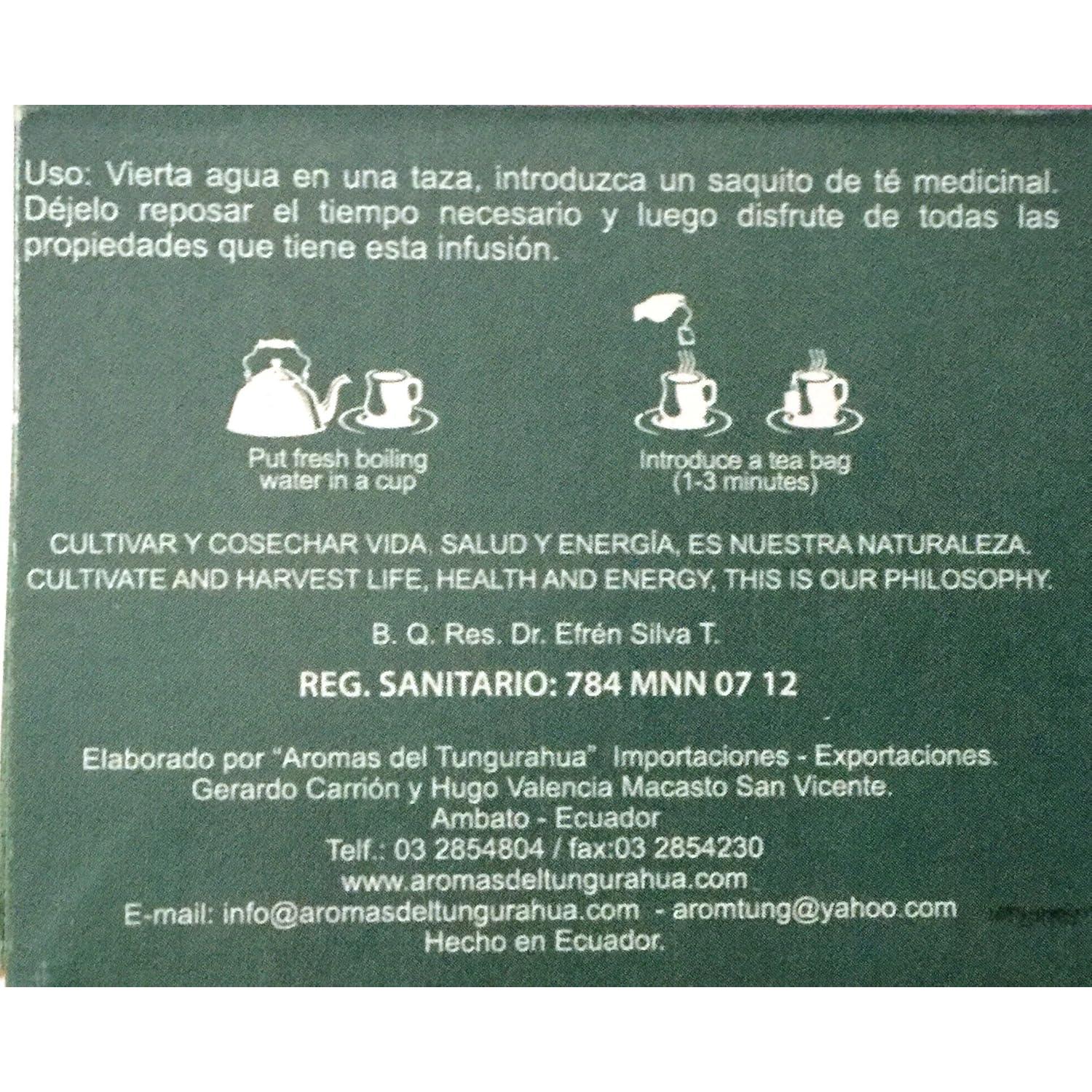 Té de Valeriana 100% Natural - 25 Bolsitas - Infusión Calmante