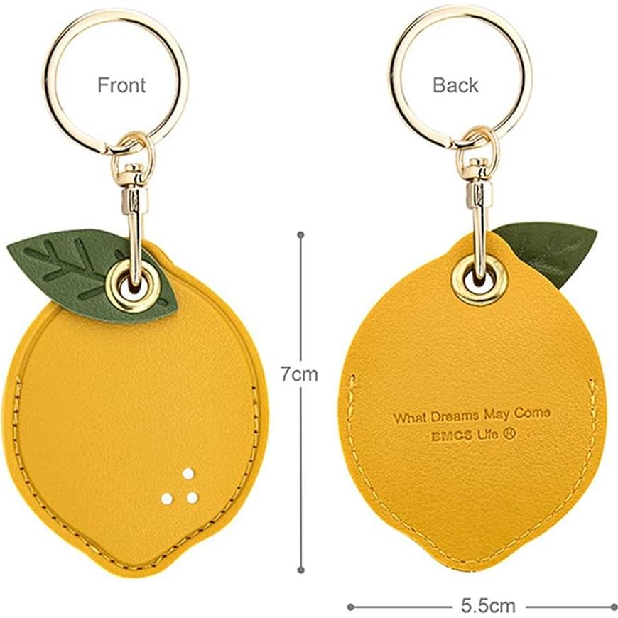 Funda Protectora Linda 3 en 1 para AirTag y SmartTag - Limón