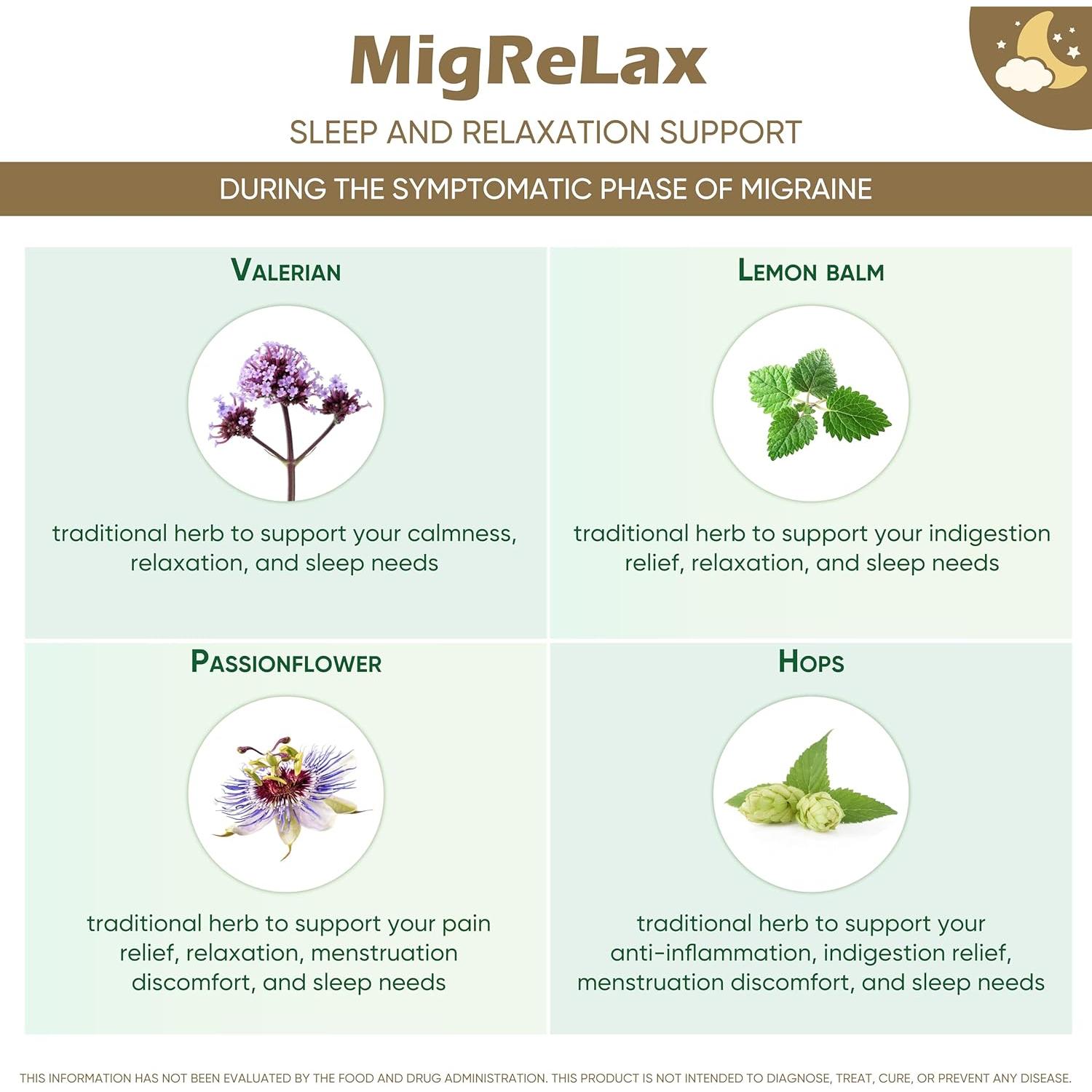 MigReLax Suplemento Natural para Alivio de Migraña 50g