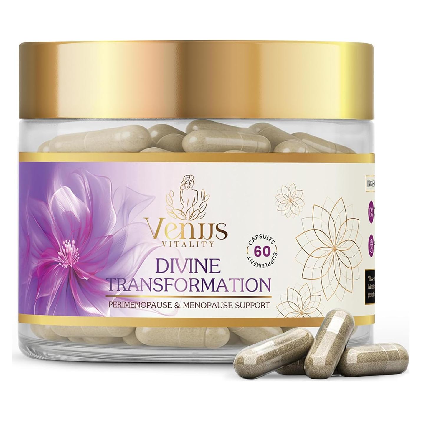 Suplemento Cohosh Negro Venus Vitality 60 Cápsulas para Menopausia