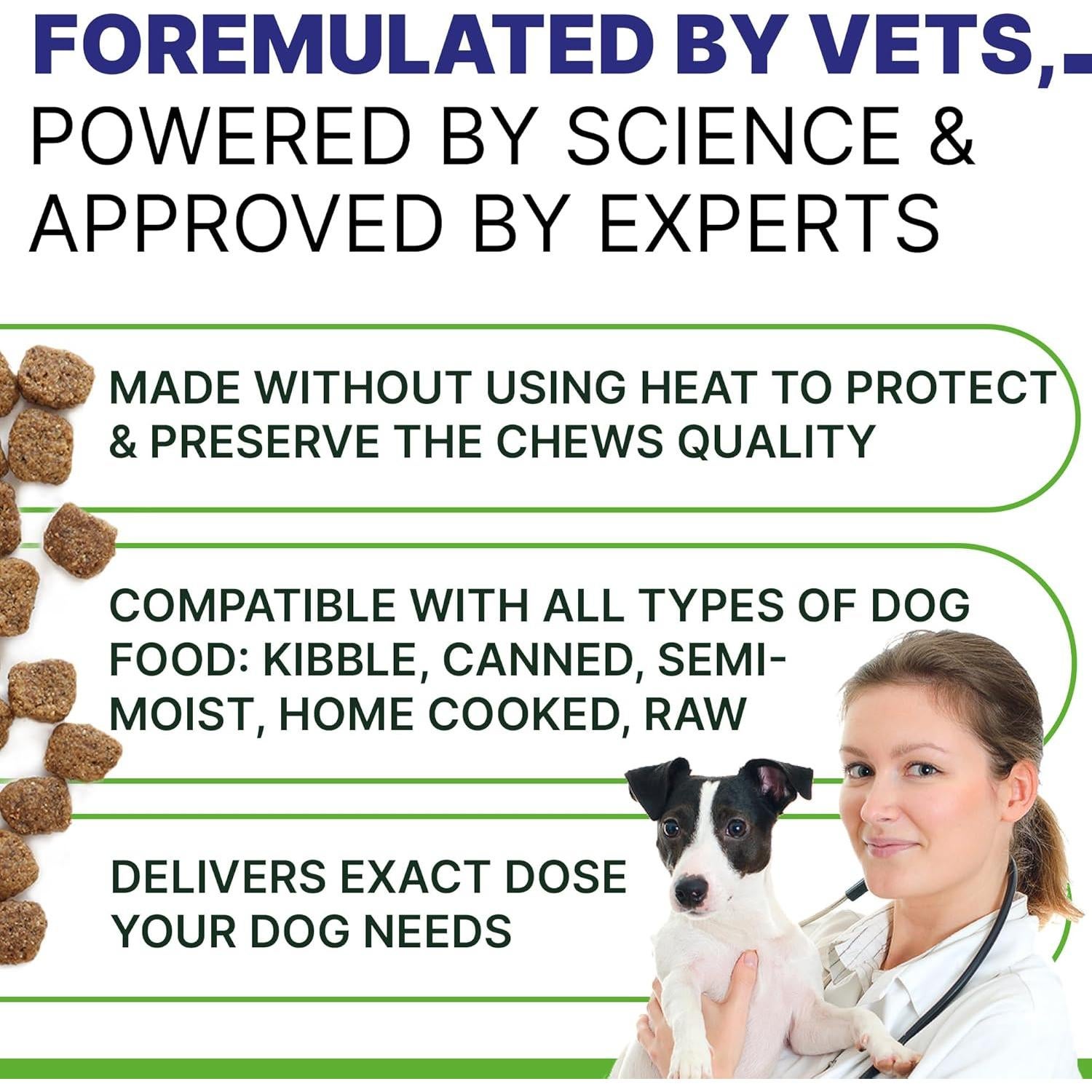 Masticables Calmantes para Perros Pawsential 120 Ct Bacon