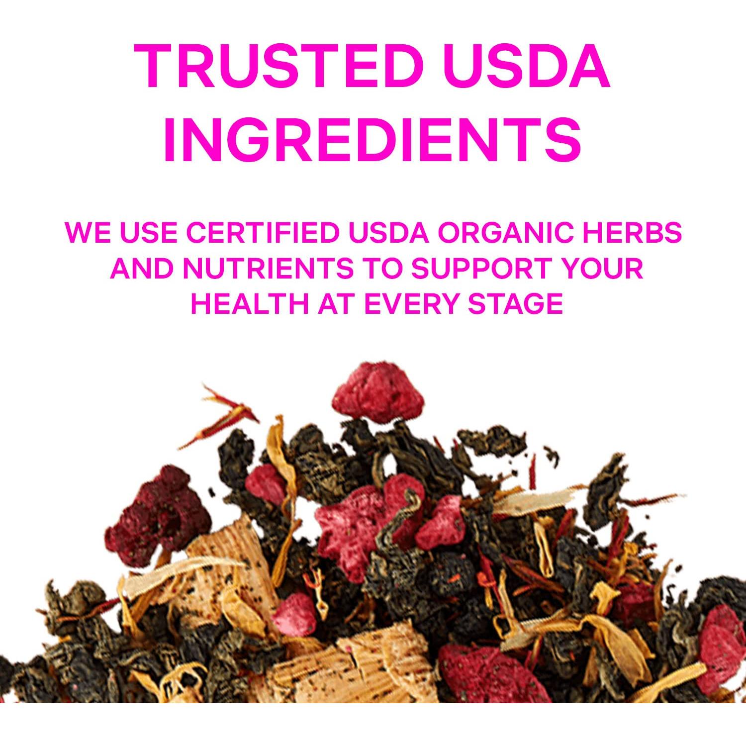 Té Herbal Orgánico para Dormir Secretos del Té - 20 Bolsitas